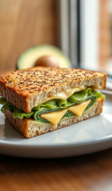  авокадо и сыр