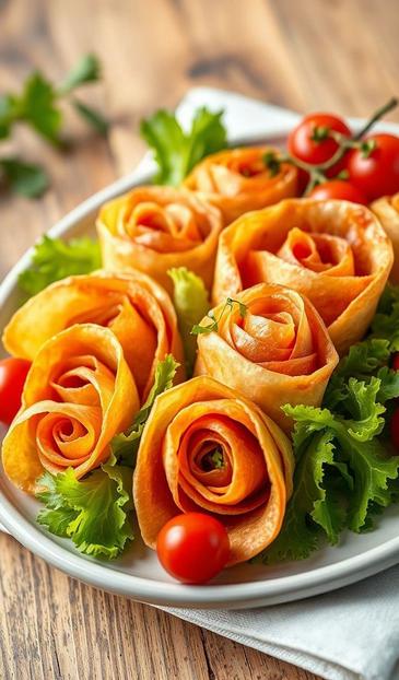 блины с красной рыбой