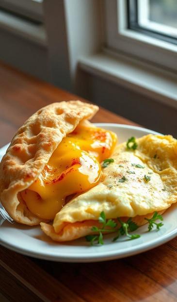 Закуска Быстрый завтрак из лаваша