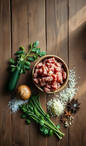  фарш с рисом