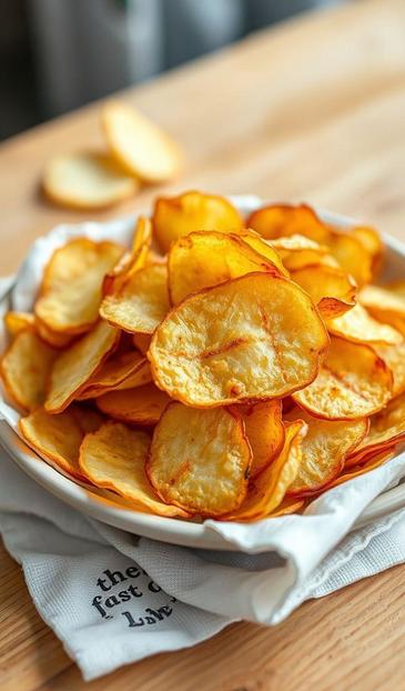 хрустящие картофельные чипсы