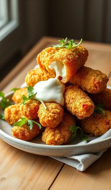 сулугуни в панировке