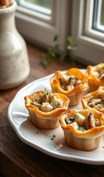  тарталетки с жульеном