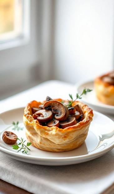 Волованы с грибным жульеном: Рецепты закусок