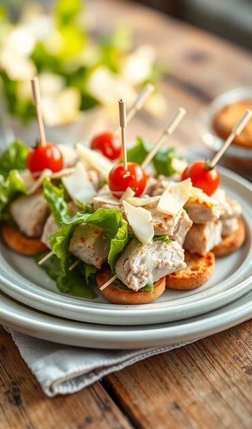 закуска на шпажках