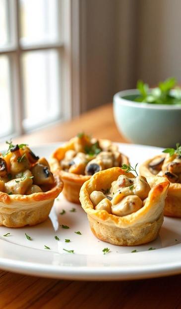 Закуска Жульен в тарталетках — Рецепты закусок