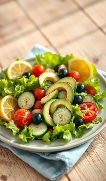 авокадо салат