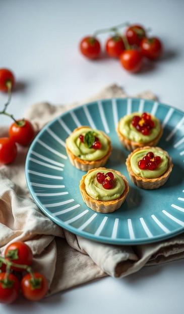 авокадо в тарталетках