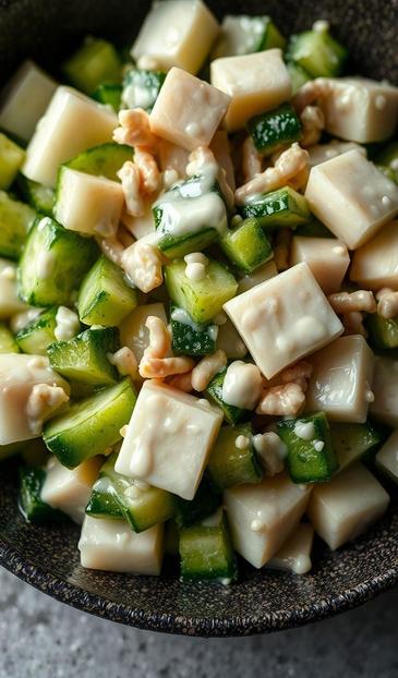 белковый салат