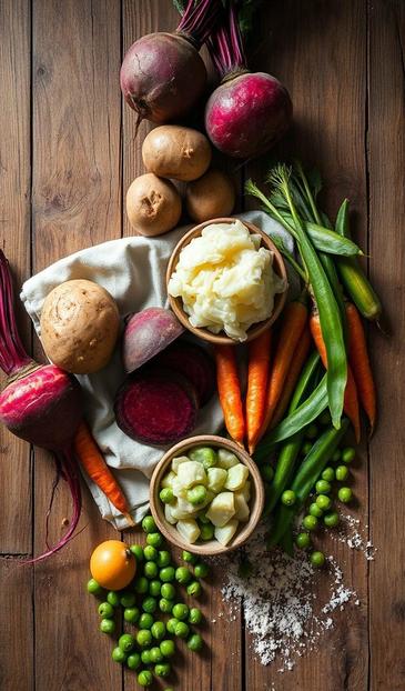  горошек в винегрете