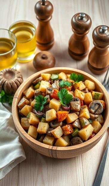  грибные салаты