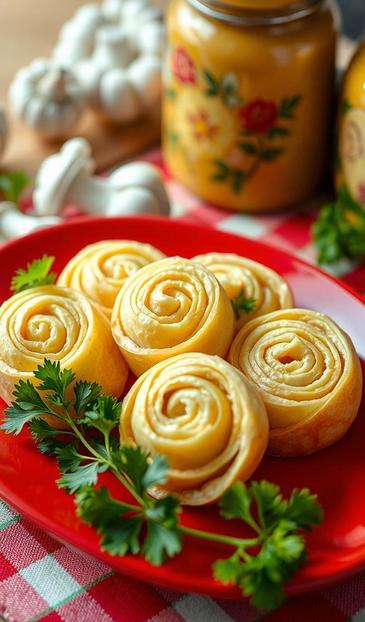  грибы в лаваше