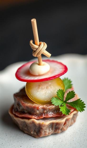 канапе из языка