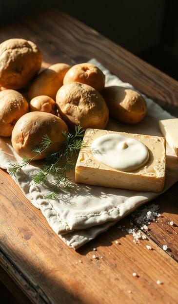  картофель в лаваше в духовке