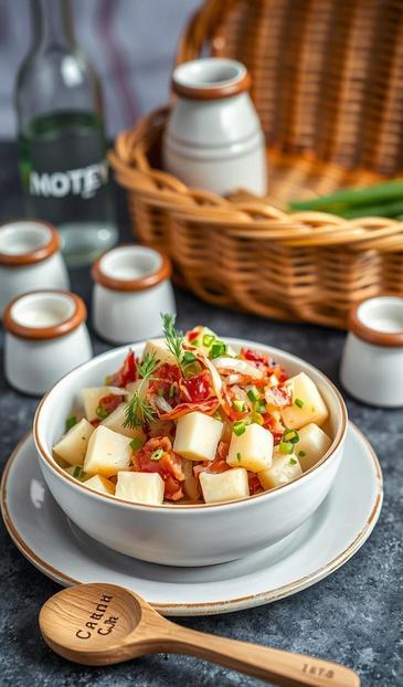  картофельный салат рецепт