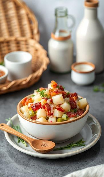  картофельный салат рецепт