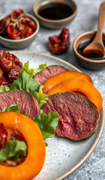  хурма в салате