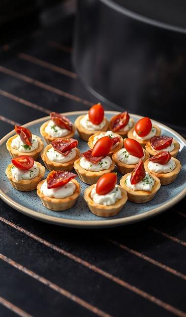 колбасные тарталетки