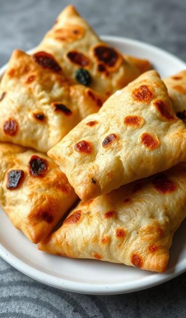 конвертики с творогом