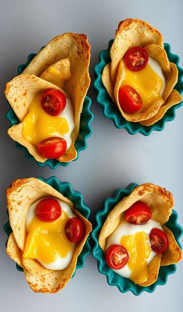 корзиночки из лаваша