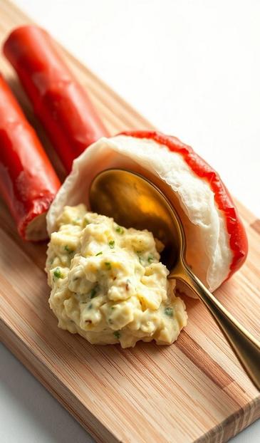 крабовые палочки с чесноком