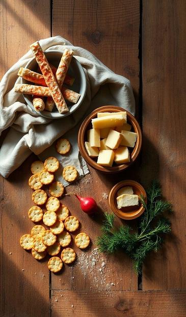  Кролики на крекерах