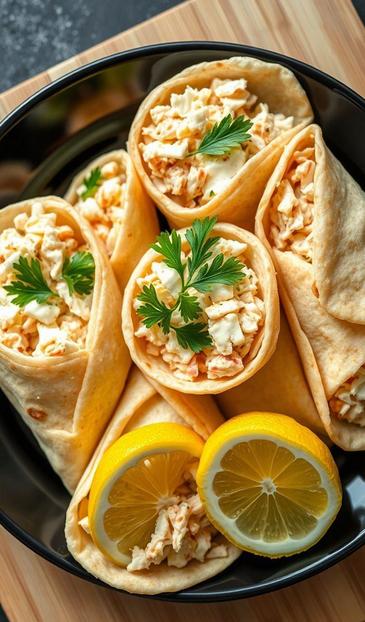  лаваш с крабом