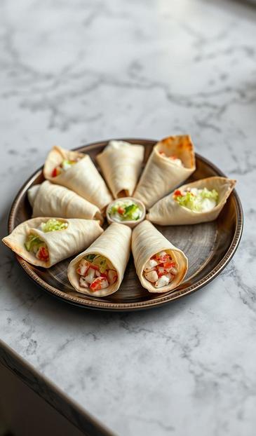 лаваш с крабовыми палочками