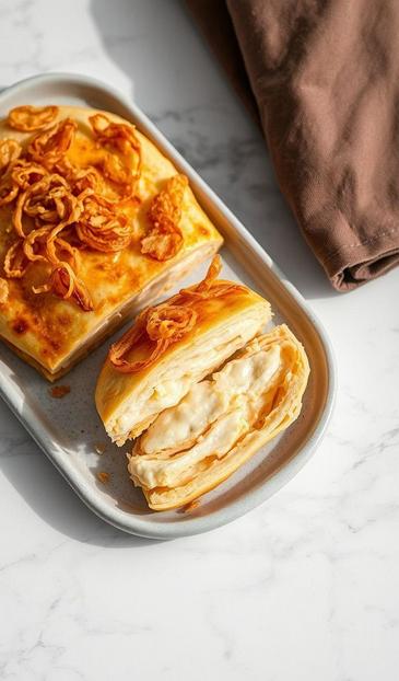  лаваш с сыром и зеленью