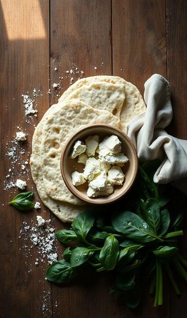 лаваш с творогом