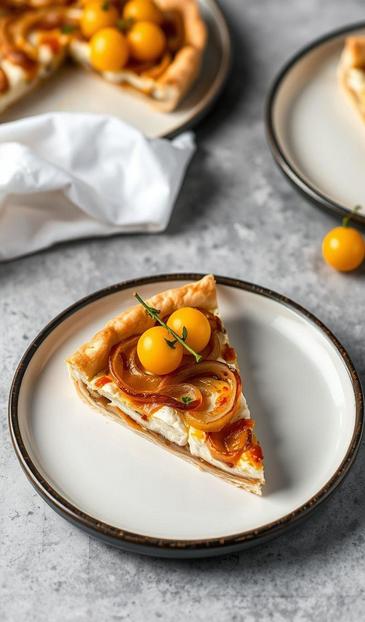 луковый тарт