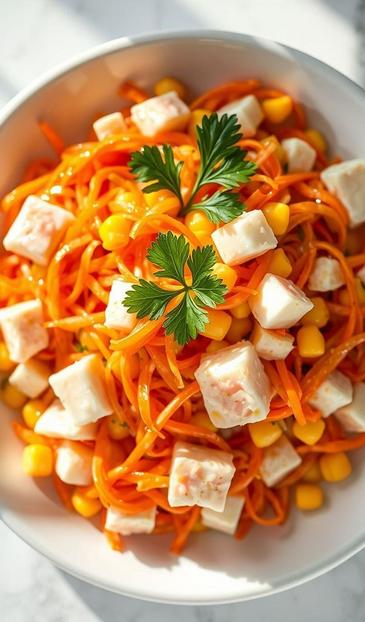  морковный салат