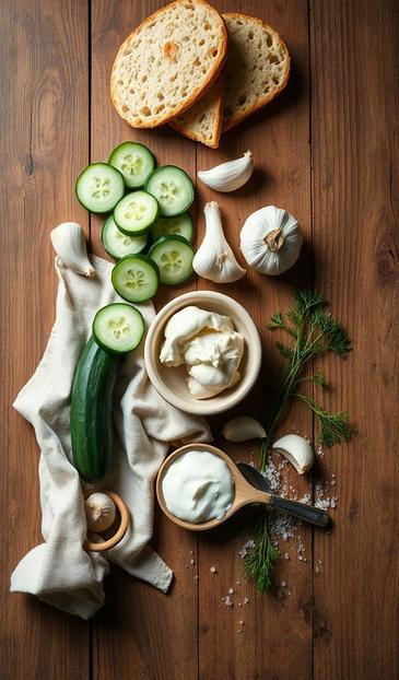 огурцы с творогом