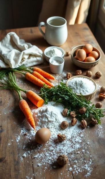 простой рецепт морковного торта