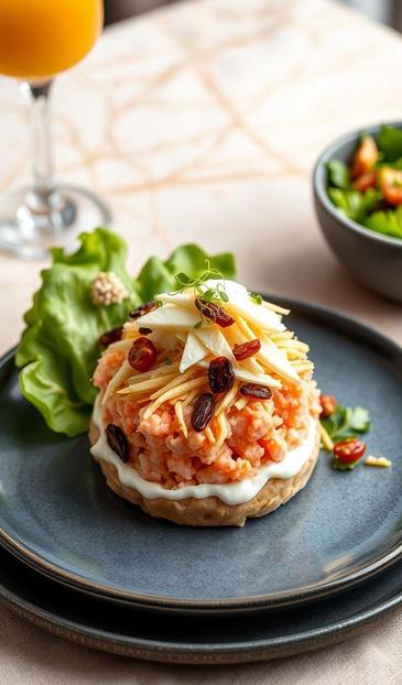  простые салаты с рыбой