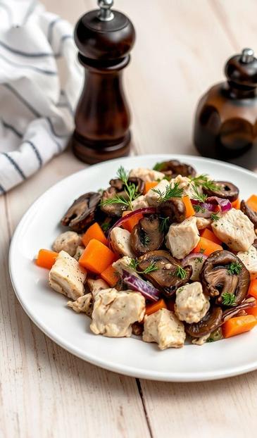  рецепты салатов с маринованными грибами