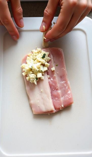  рулетики с крабовыми палочками