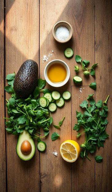 салат из авокадо