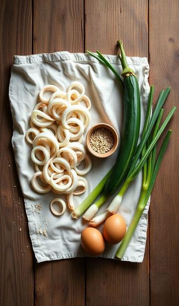  салат из кальмаров