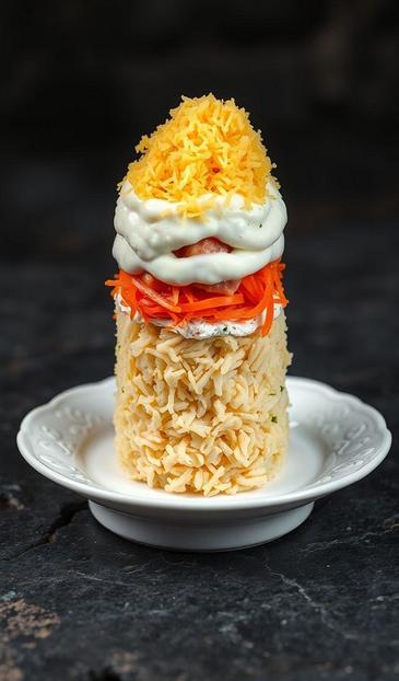 Салат Мимоза с красной рыбой