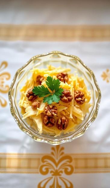 салат нежность с курицей