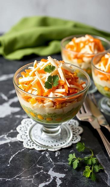 Салат с говядиной и кукурузой