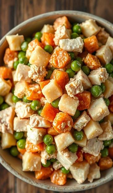 салат с индейкой