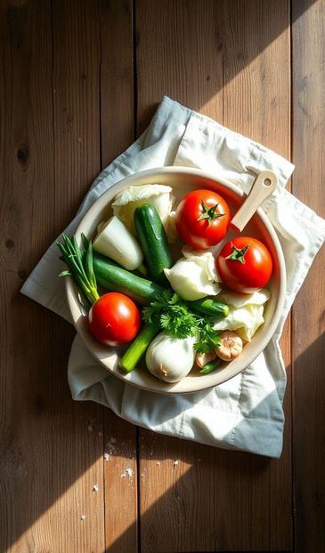 салат с капустой