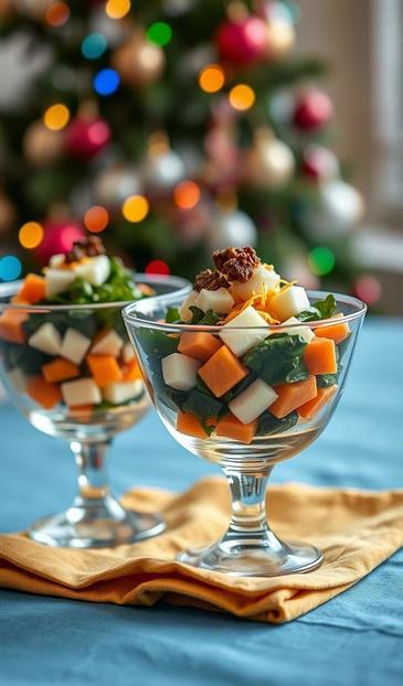 салат с курицей