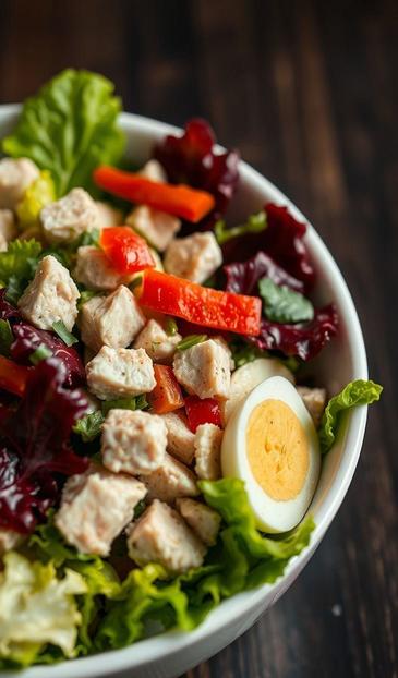 ПП салат с тунцом и яйцами: легкий пошаговый рецепт