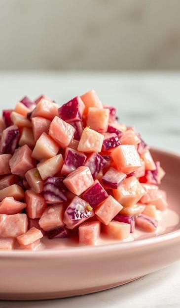 салат со свеклой и огурцом