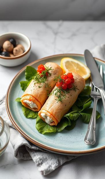 салат царский рулет