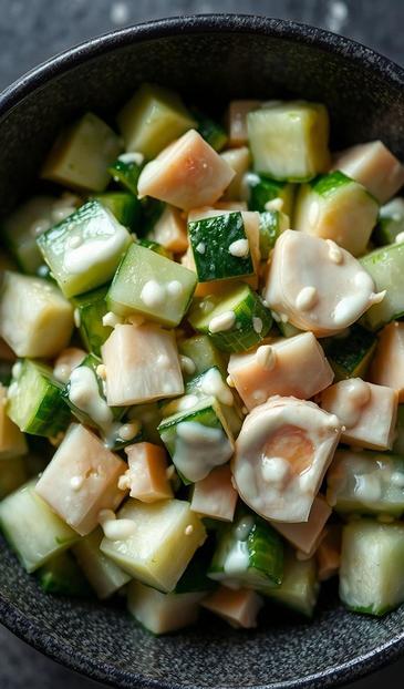  салаты с кальмаром