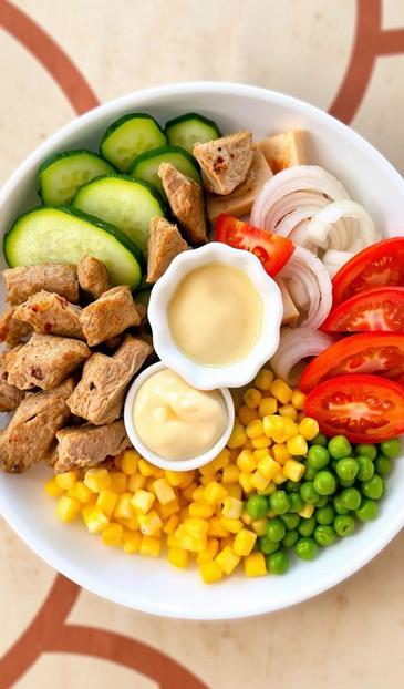  салаты с мясом